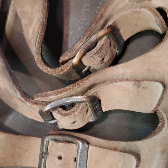 Birkenstock Women Florida Outdoor 3 Straps Sandals flip flop flats shoes sz 8 - Picture 12 of 12